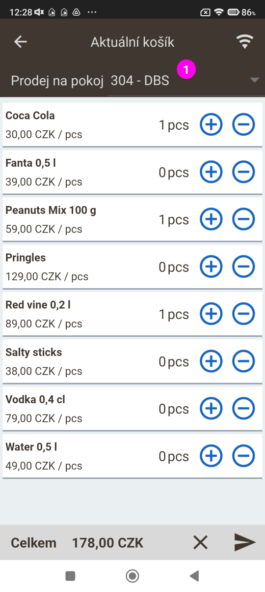 HORES Houskeeping - minibar.jpg
